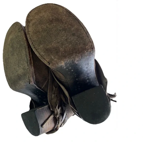 FREEBIRD by Steven CAIRO Suede Leather BOOTS Size 6 - Picture 3 of 16